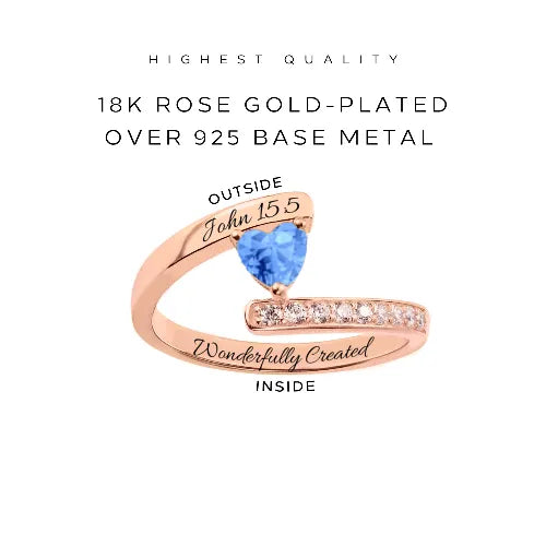 Engraved Interlaced Heart Ring - Customer's Product with price 48.00