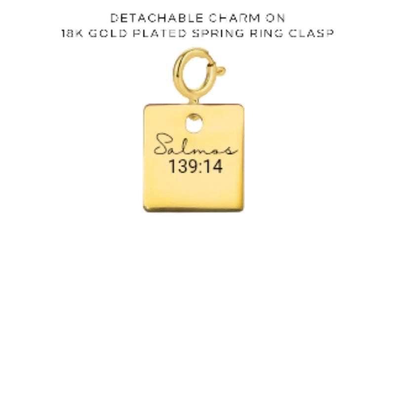 Engraved Charms with Detachable Clasp - Customer's Product with price 10.00