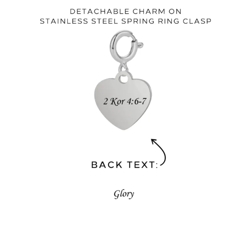 Engraved Charms with Detachable Clasp - Customer's Product with price 12.00