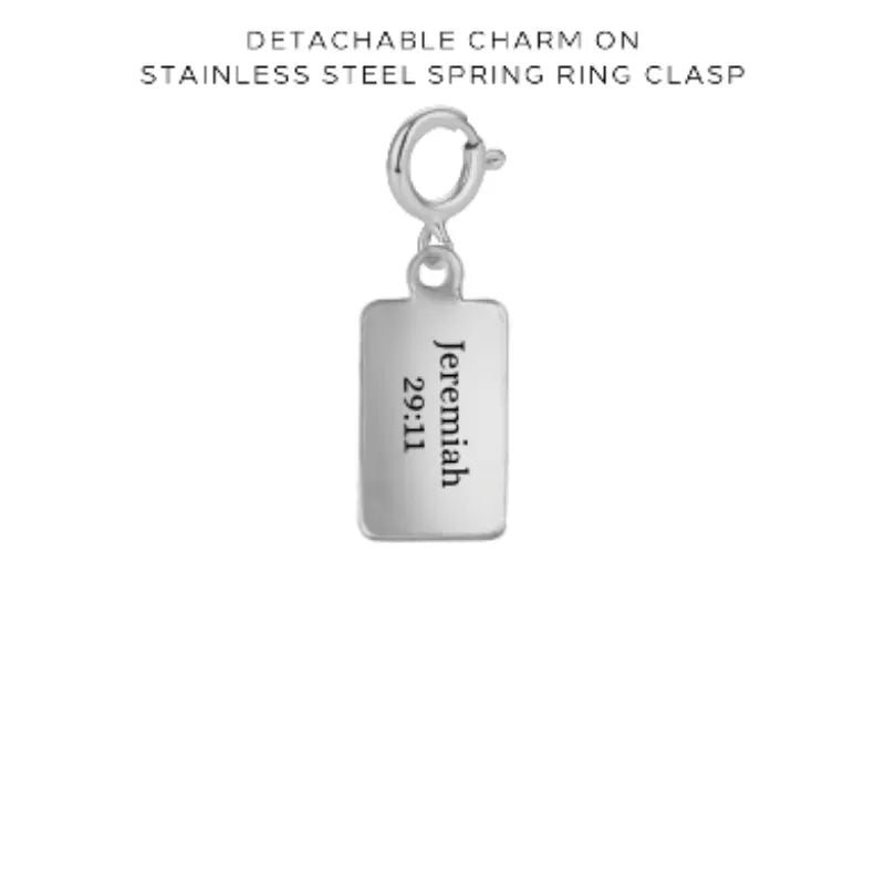 Engraved Charms with Detachable Clasp - Customer's Product with price 10.00