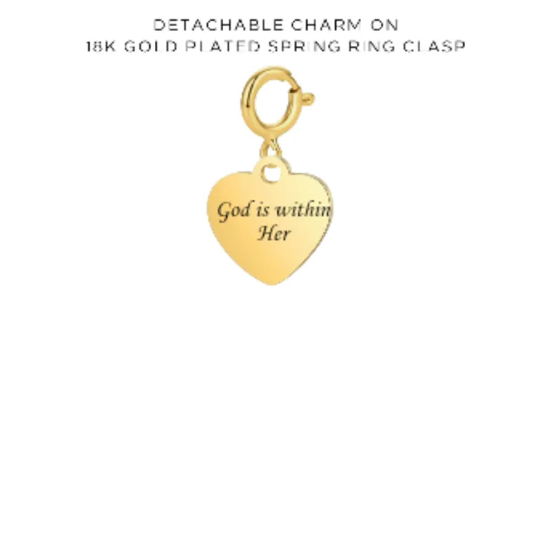 Engraved Charms with Detachable Clasp - Customer's Product with price 10.00