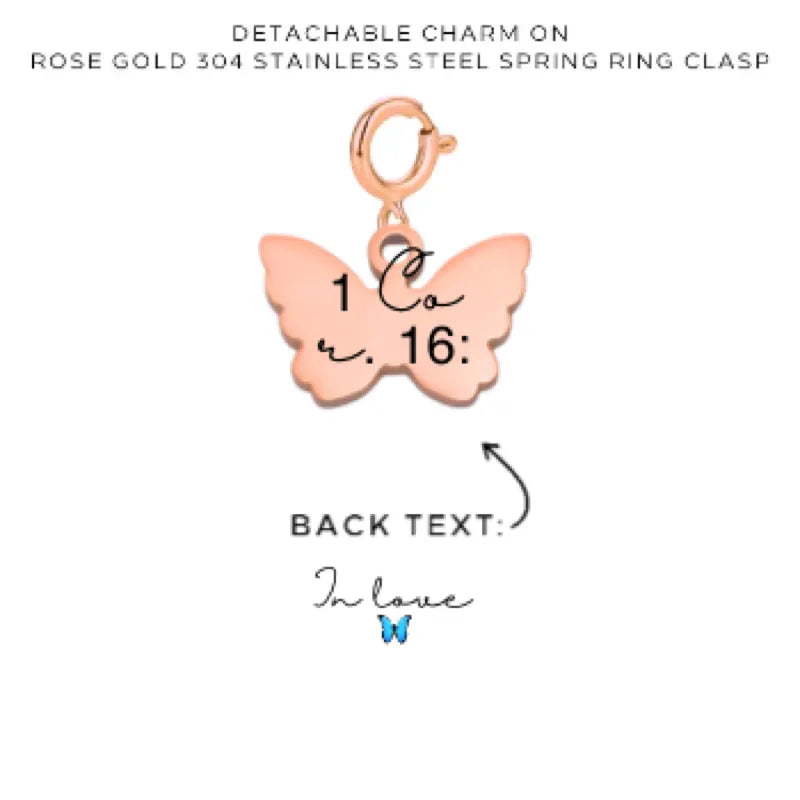 Engraved Charms with Detachable Clasp - Customer's Product with price 12.00