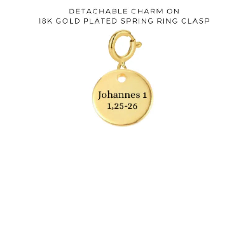 Engraved Charms with Detachable Clasp - Customer's Product with price 10.00