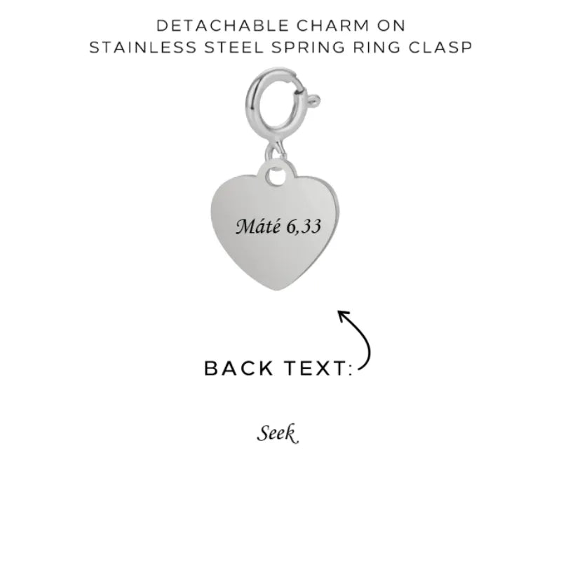 Engraved Charms with Detachable Clasp - Customer's Product with price 12.00