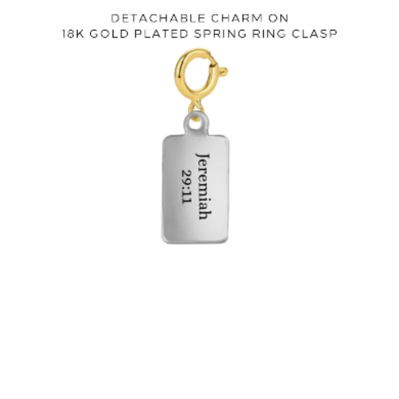 Engraved Charms with Detachable Clasp - Customer's Product with price 10.00