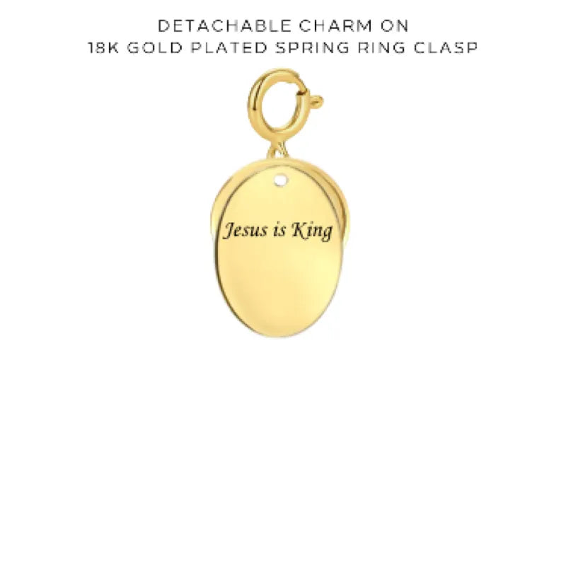 Engraved Charms with Detachable Clasp - Customer's Product with price 16.00