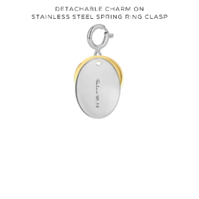 Engraved Charms with Detachable Clasp - Customer's Product with price 16.00