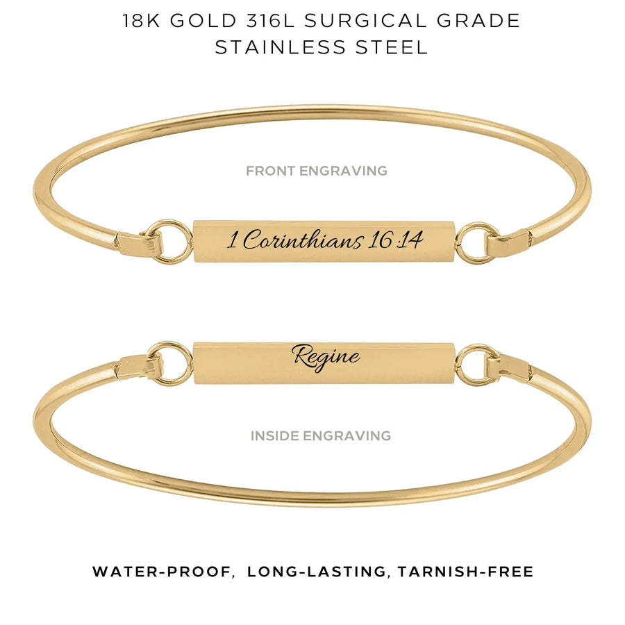 'My Story' Bangle - Customer's Product with price 38.00