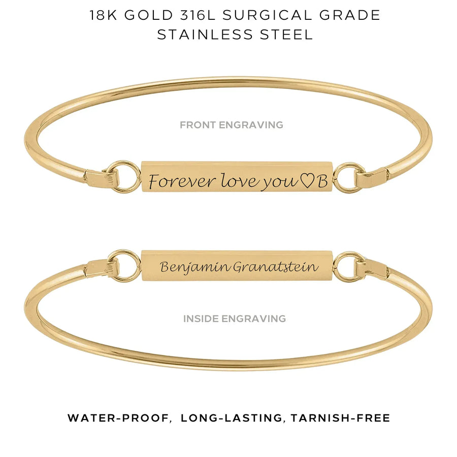 'My Story' Bangle - Customer's Product with price 38.00