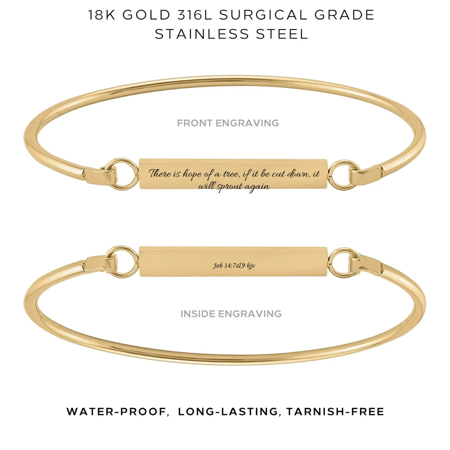 'My Story' Bangle - Customer's Product with price 38.00