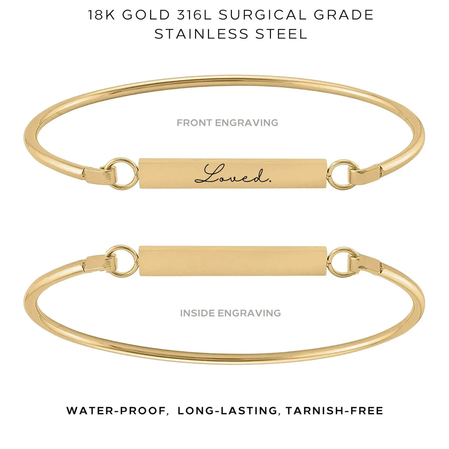 'My Story' Bangle - Customer's Product with price 38.00