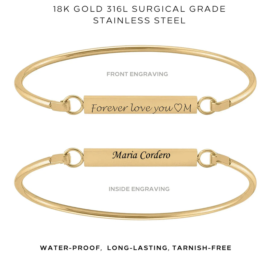 'My Story' Bangle - Customer's Product with price 38.00
