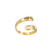 Hope Ring in Gold and Silver