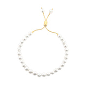 Precious Pearls Adjustable Bracelet