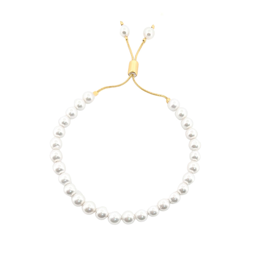 Precious Pearls Adjustable Bracelet
