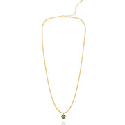 Kind Hearted Necklace in Emerald